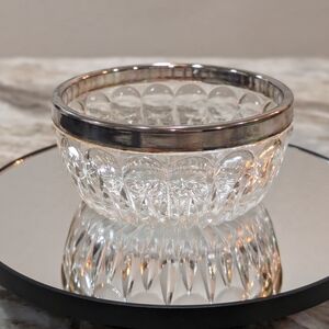 Vintage Leonard Crystal Italian Bowl
